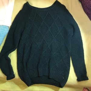 Dark Green American Eagle Sweater